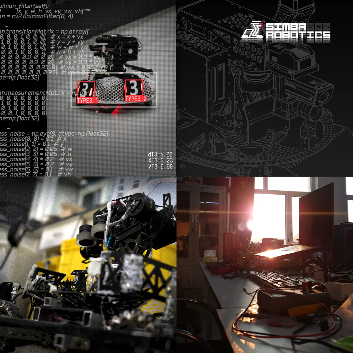 Simba Robotics 四格印象图